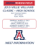 MEET INFORMATION - University of Arizona Athletics