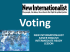 you can vote if you like - New Internationalist Easier English Wiki