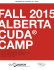 Fall 2015 Alberta CUDAÂ® Camp for Credit Union Board Directors