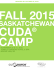 Fall 2015 Saskatchewan CUDA Camp