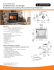 SA36R/SA36C Sovereign Radiant/Circulating Wood Burning Fireplace