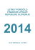 Prvo poročilo o poslovanju FURS za leto 2014 - FinD-INFO